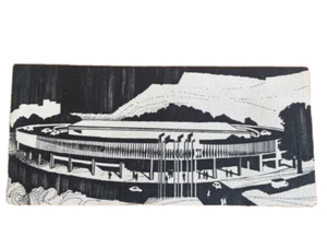 Carton d'invitation pour l'ouverture des NOUVELLES GALERIES d'Annecy en 1969 - Picture 1 of 3