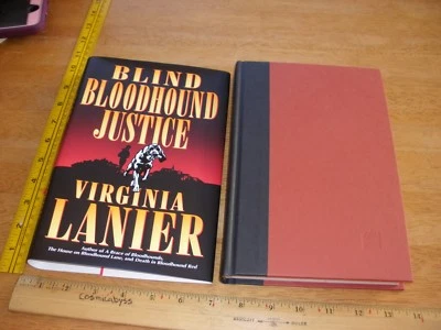 Blind Bloodhound Justice by Virginia Lanier HC/DJ 1st Edition 1st Pr Excellent!  Foto 1 de 4