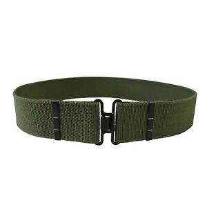 Army Belt British Military Style Tactical Cadet Combat MOD Trouser Olive Green 