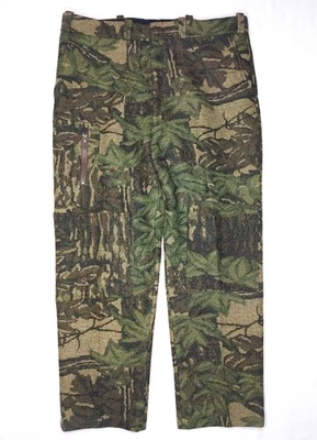 PANTALONES DE CAZA DE LANA CABELA'S PENDLETON, HOMBRE 42, CAMUFLAJE REALTREE Foto 1 de 4