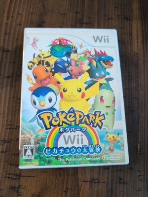 Pokemon Pokepark Wii Pikachu’s Adventure Nintendo Wii Japan Region Locked  - Image 1 of 3