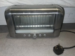 Magimix Vision Toaster Worlds First See Through Toaster- Chrome - Picture 1 of 8