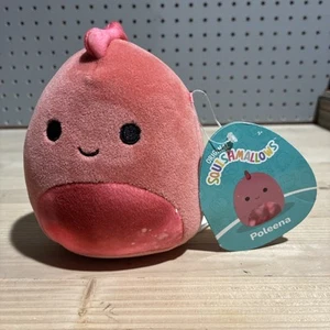 KellyToy Squishmallows Poleena Mini Plushy Toy 5.5 Inch Red Brand New - Picture 1 of 7