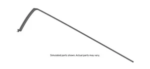 Genuine Front and Driver Side Rear Door Upper Auxiliary Weatherstrip 25868657 - Picture 1 of 4