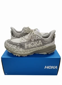Hoka Speedgoat 6 Trail Running Shoes Men 10D Beige Lightweight Durable Synthetic - Picture 1 of 6