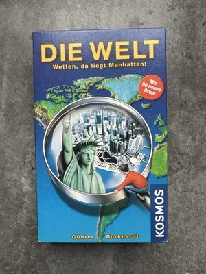 Die Welt Wetten da liegt Manhattan Gesellschaft Brettspiel Kosmos 2015 | NEU OVP - Bild 1 von 4