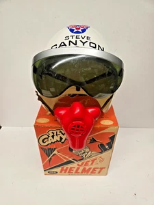 Vintage 1959 Ideal Steve Canyon's US Air Force Jethelm mit OVP #4201 - Bild 1 von 23