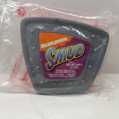 Vintage 1995 Nickelodeon Smud 1.7oz Retro Toy Sealed Jell-o Promotional New Pink - Image 1 of 4