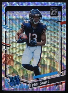 2023 Tyler Scott #218 Rated Rookie Donruss Optic Premium Silver Wave /300 - Picture 1 of 2
