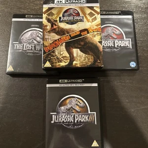 Jurassic Park 25th Anniversary Collection 4K UHD + Blu-Ray Boxset VG Condition - Bild 1 von 4