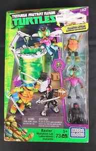 Mega Bloks Teenage Mutant Ninja Turtles TMNT Baxter Mutation Lab 73 PCS 2016 NIB - Picture 1 of 7