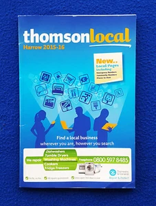 2015 / 2016 LB of Harrow, Middlesex Thomson Local Telephone Directory - Picture 1 of 3