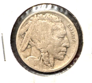 1917 D Büffel Nickel G+ - Bild 1 von 2