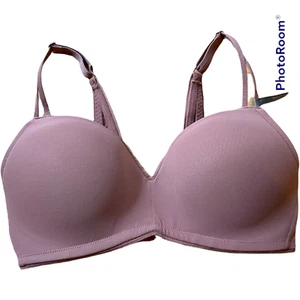 NWOT Aerie Real Happy Wireless Convertible Bra in Blush Pink - 34DD - Picture 1 of 10