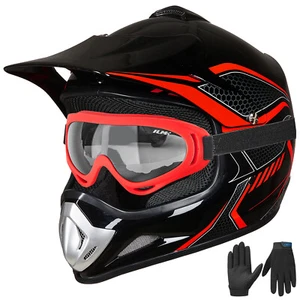 ILM Seller Refurbished Youth Helmet Kids ATV Motocross Off-Road Goggle DOT - Picture 1 of 69