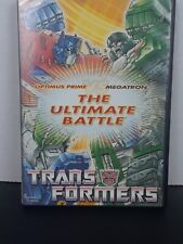 RARE Transformers The Ultimate Battle ( DVD) Optimus Prime VS Megatron