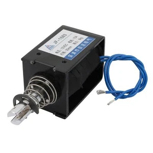 DC12V 10A 20mm 8 kg Druck Zug Typ Rahmen DC Magnet Elektromagnet JF-1683 - Bild 1 von 3