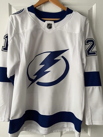 Adidas Tampa Bay Lightning Primegreen Brayden Point Jersey Size 50 Cover