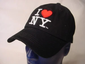 I LOVE NEW YORK HAT - ADJUSTABLE ONE SIZE FITS MOST - Picture 1 of 3