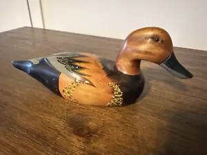 Vintage Duck Decoy Hand Carved And Painted - Picture 1 of 6
