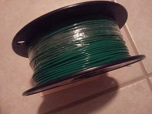 Militär Hochtemperatur-Bleidraht M22759/9-20-5, 20 AWG, grün verkauft in 10 Fuß Inkrement - Bild 1 von 2