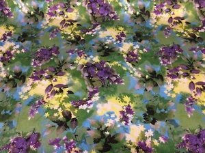 Hardy'sTextile Silk/Lycra Satin Digital Print DIY Dress Scarf Shirt Top Skirt-73 - Bild 1 von 3