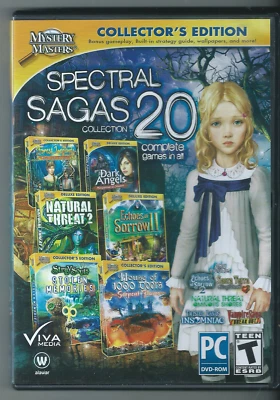 Mystery Masters: Collector's Edition (PC DVD-ROM, 20 Complete Games, 2014) - Image 1 of 4