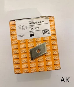 Obo Bettermann / 50 Stück Gleitmutter / ACMSN M6 A4 / 1147076 - Bild 1 von 1