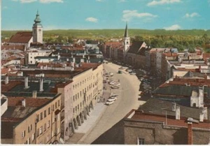 Germany (W) - View of Town Square Muhldorf am Inn, Bavaria (Postcard) 1960's - Picture 1 of 1