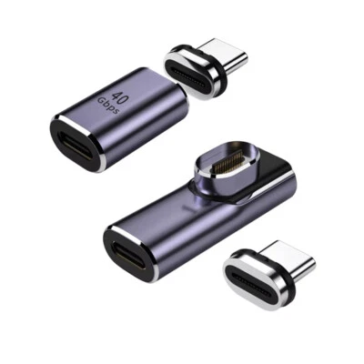 100W Magnetic Adapter Super Fast Charging QC4.0 USB C To Type C Cable Connector