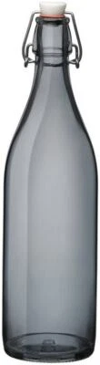 Bormioli Rocco 33.75oz Swing Top Giara Glass Bottle | Gray - Image 1 of 2