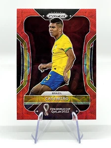 Casemiro 2022 Panini Prizm FIFA World Cup Qatar 2022 Red #28 Brazil - Bild 1 von 2