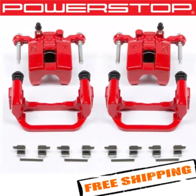 Power Stop S2792 Performance Floating Rear Brake Calipers for 03-05 Infiniti G35 - Image 1 of 2