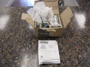 Schlage B662P6 626 Double Cylinder Deadbolt W/ Keys - Silver - New - Picture 1 of 5