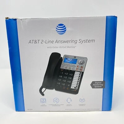 AT&T 2-Line Answering System W/Caller ID/Call Waiting ML17939 Headset Capable - Image 1 of 4