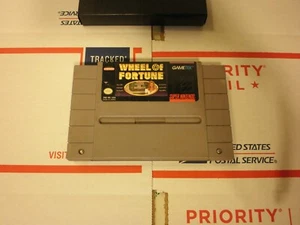Wheel of Fortune Deluxe Edition Used Super Nintendo Game Cartridge - Picture 1 of 4
