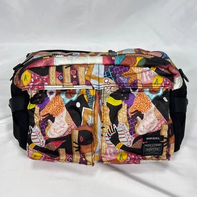 Bolso de hombro Porter Yoshida × DIESEL ART WORK BY TADANORI YOKOO Foto 1 de 4