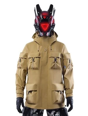 Techwear Heavy Tactical Wilderness Jacket Anorak J88 Streetwear Coat Windbreaker - Image 1 of 4