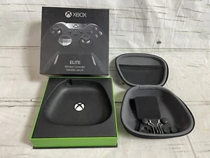 Microsoft Xbox Elite Wireless Controller - Box, Case. Paddles, Thumbsticks ONLY - Picture 1 of 5