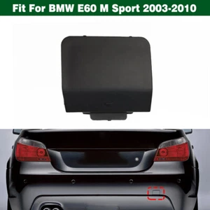 Rear Bumper Tow Hook Cover Trailer Cap For BMW E60 5 seires M Sport 2003-2010 - Bild 1 von 9