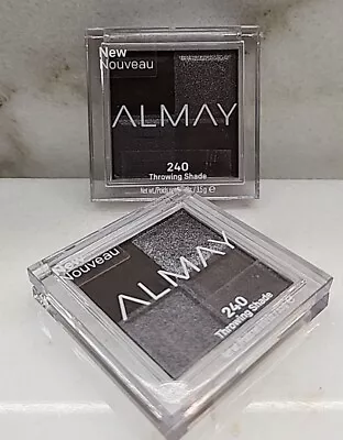 Lot Of 2 Almay eyeshadow Quad #240 - Throwing Shades - Image 1 of 2