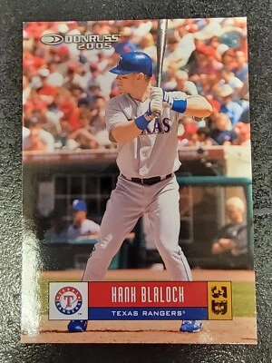 Donruss 2005 Hank Blalock Texas Rangers #357 - Image 1 of 2