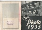 Agfa Katalog Photo Original von 1935
