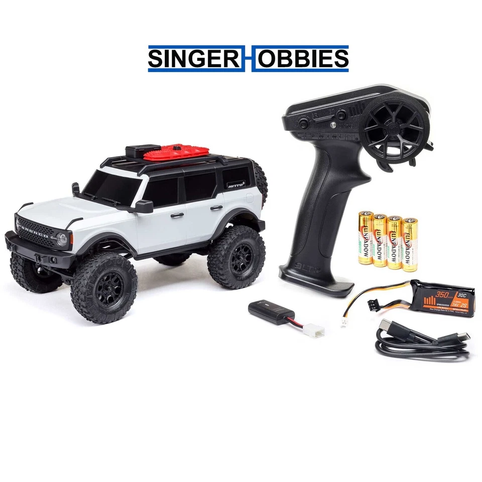 AXIAL SCX24 Ford Bronco 4X4 RTR Brushed Rock Crawler RTR AXI00006V2T4
