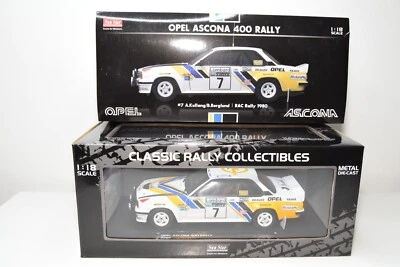 B33 1:18 SUNSTAR SUN STAR 5352 OPEL ASCONA 400 RAC RALLY 1980 BERGLUND MIB RARO - Immagine 1 di 4