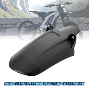 Black Rear Cushion Fender Mudguard Cover Protection Fit For Sur-Ron Plastic - Bild 1 von 13