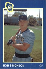 1988 Beloit Brewers Grand Slam #9 Bob Simonson