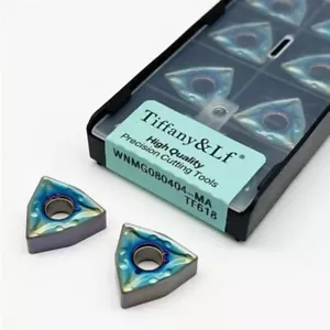 10pcs WNMG080404-MA TF618 WNMG431 CNC Carbide turning insert For Hardened Steel - Picture 1 of 7