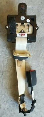 2014 2015 2016 Hyundai Equus Ultimate cinturón de seguridad trasero central retractor OEM beige Foto 1 de 4