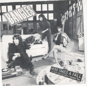 BANGLES Hero Takes a Fall 7" VINYL w/PS 80s POP ROCK Susanna Hoffs - Picture 1 of 2